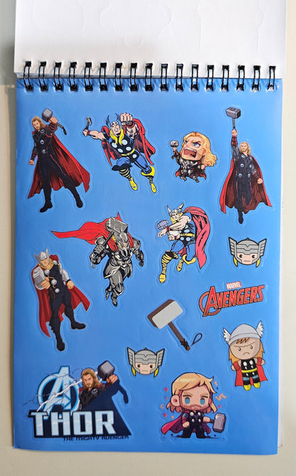 Marvel Comics Super Heroes | Sticker Book | 180+ Stickers