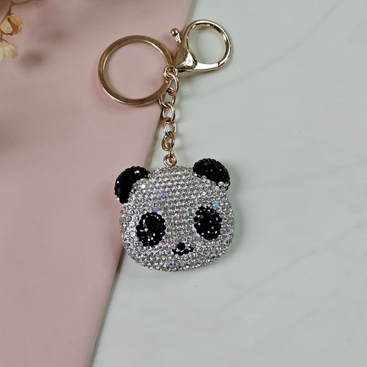 Chic Pinteresty Rhinestone Keychain & Bag Charm | Aesthetic Bag Accessory.
