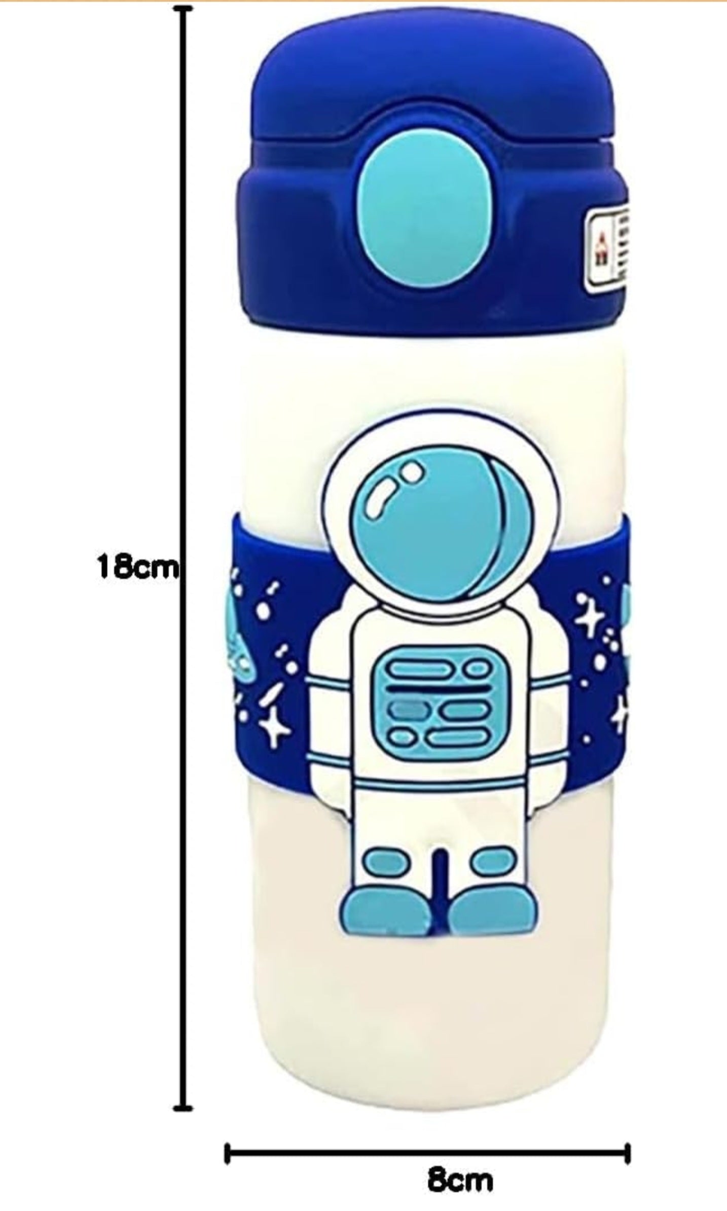 Astronaut Double Wall Stainless Steel Bottle | Insulated Water Bottle For Kids| 500ml.