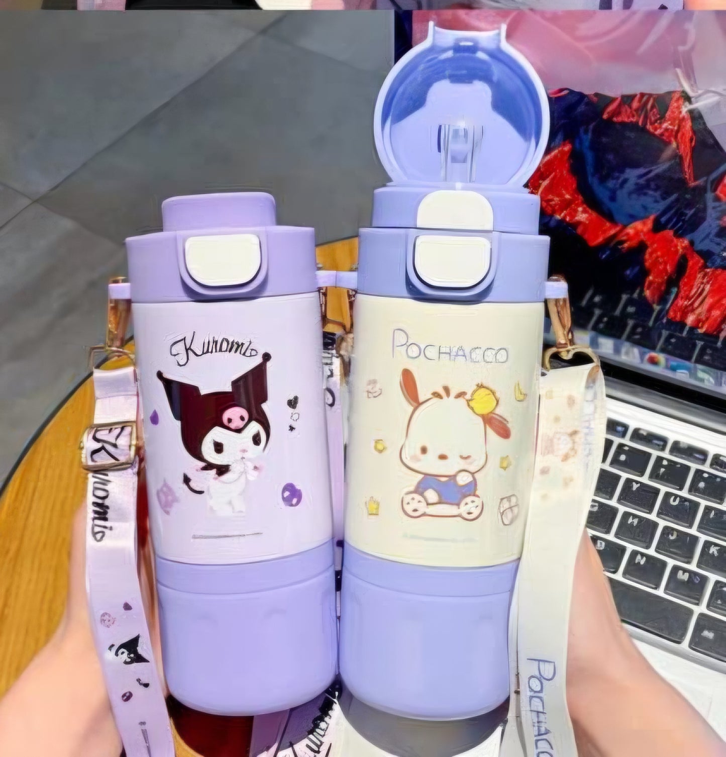 Sanrio Theme Water Bottle.