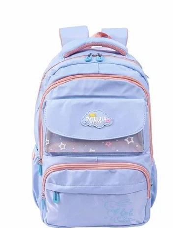 PeiLiJIA Premium Kids School Backpack 18 Inch | Large Capacity Aesthetic Bag with Multi Pockets (4 Colours)