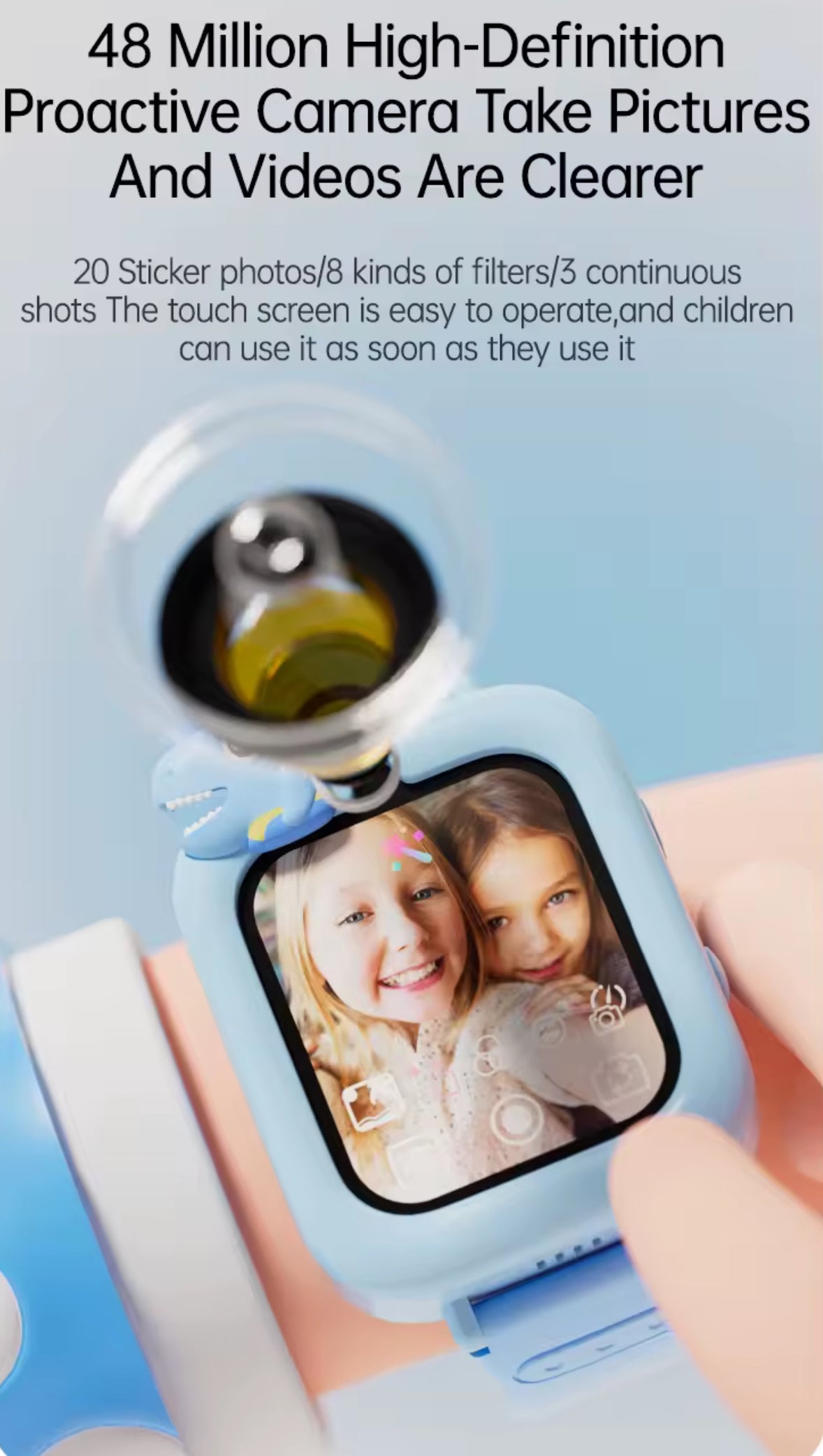 KOOOL Kids Smart Watch with Games & Camera