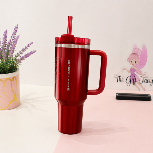 Starbucks x Stanley Limited Edition FlowState™ Tumbler – Rose Red | 40oz (1.88L) 996A