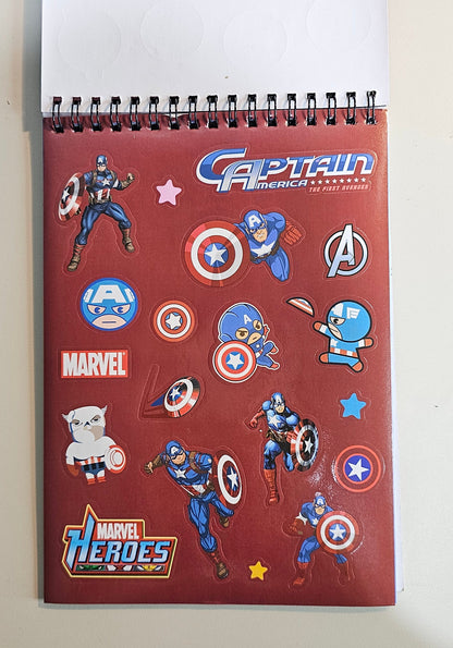 Marvel Comics Super Heroes | Sticker Book | 180+ Stickers