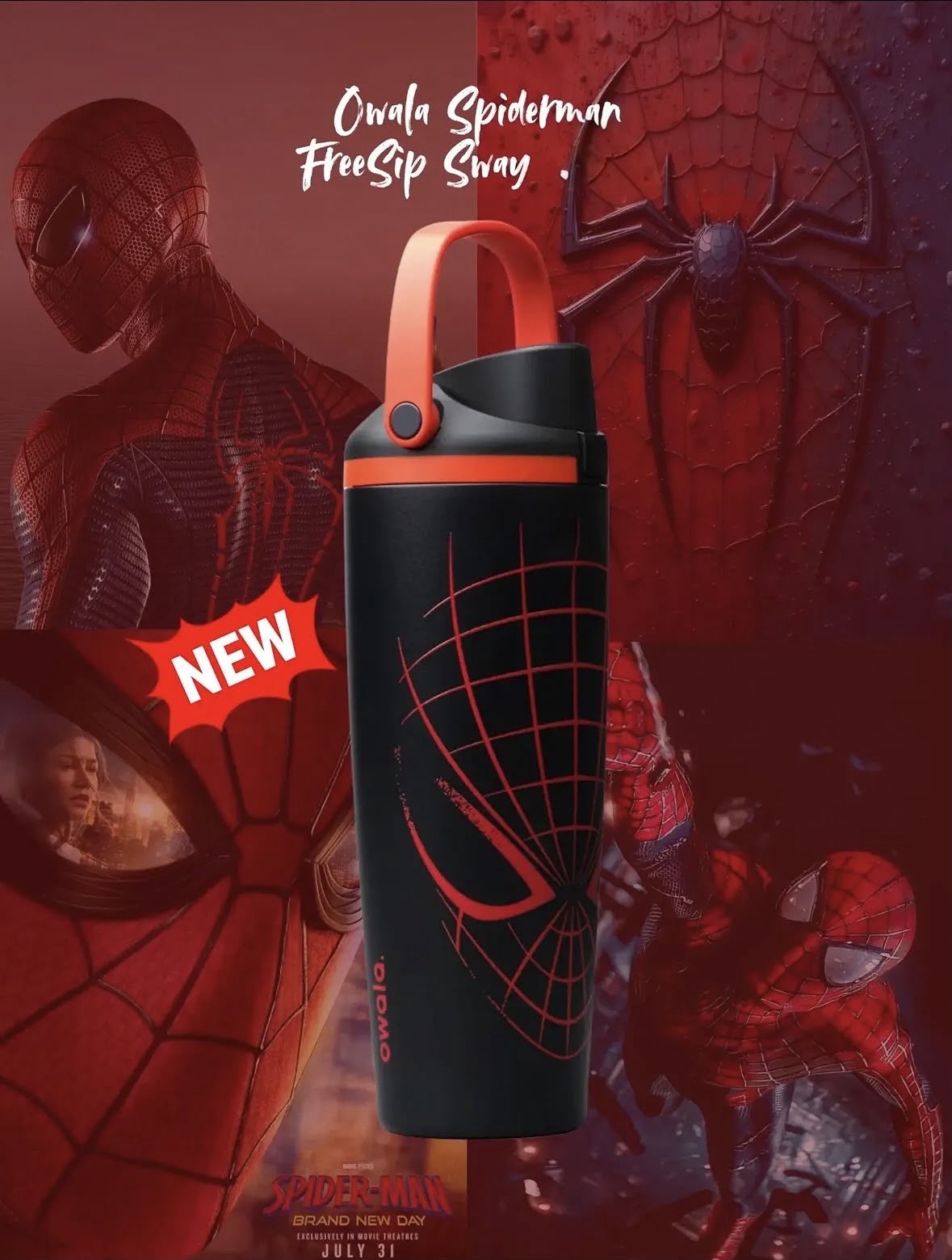 Owala x Spider-Man FreeSip Sway Tumbler | 30oz