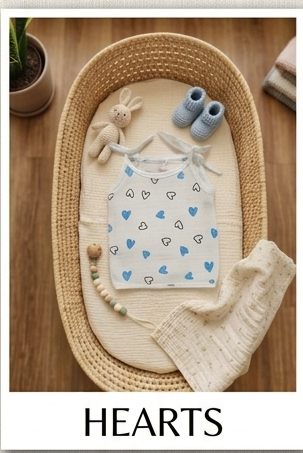 Newborn Pure Muslin Cotton Tie-Shoulder Singlets – 10" x 8.5" Essential Basics.