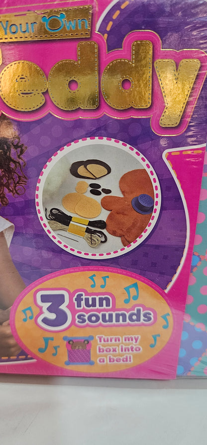 Build Your Own Teddy - Bookoli Kids Craft Kit Bag.