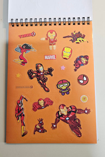 Marvel Comics Super Heroes | Sticker Book | 180+ Stickers