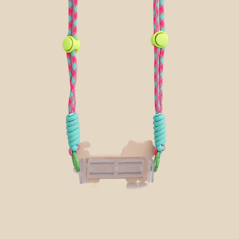 Cute Kitty Crossbody Phone Strap | Kawaii Braided Phone Lanyard