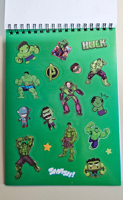Marvel Comics Super Heroes | Sticker Book | 180+ Stickers