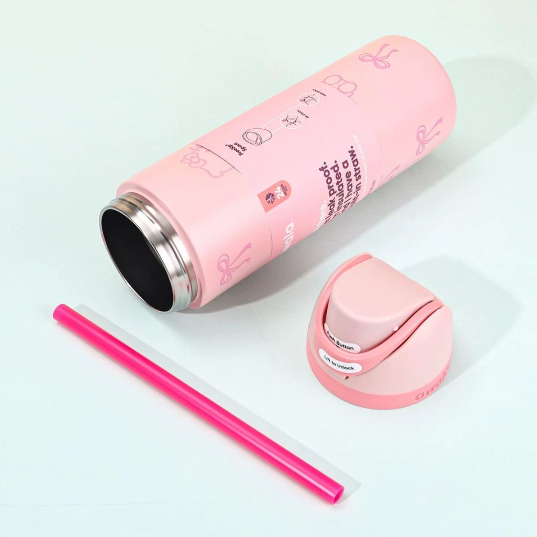 Owala x Hello Kitty 32oz Pink Rose Quartz Water Bottle Limited Edition. [945ml / 710ml]