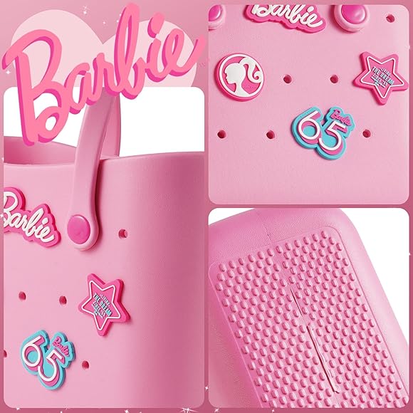 Barbie Charm Tote Bag - Miniso