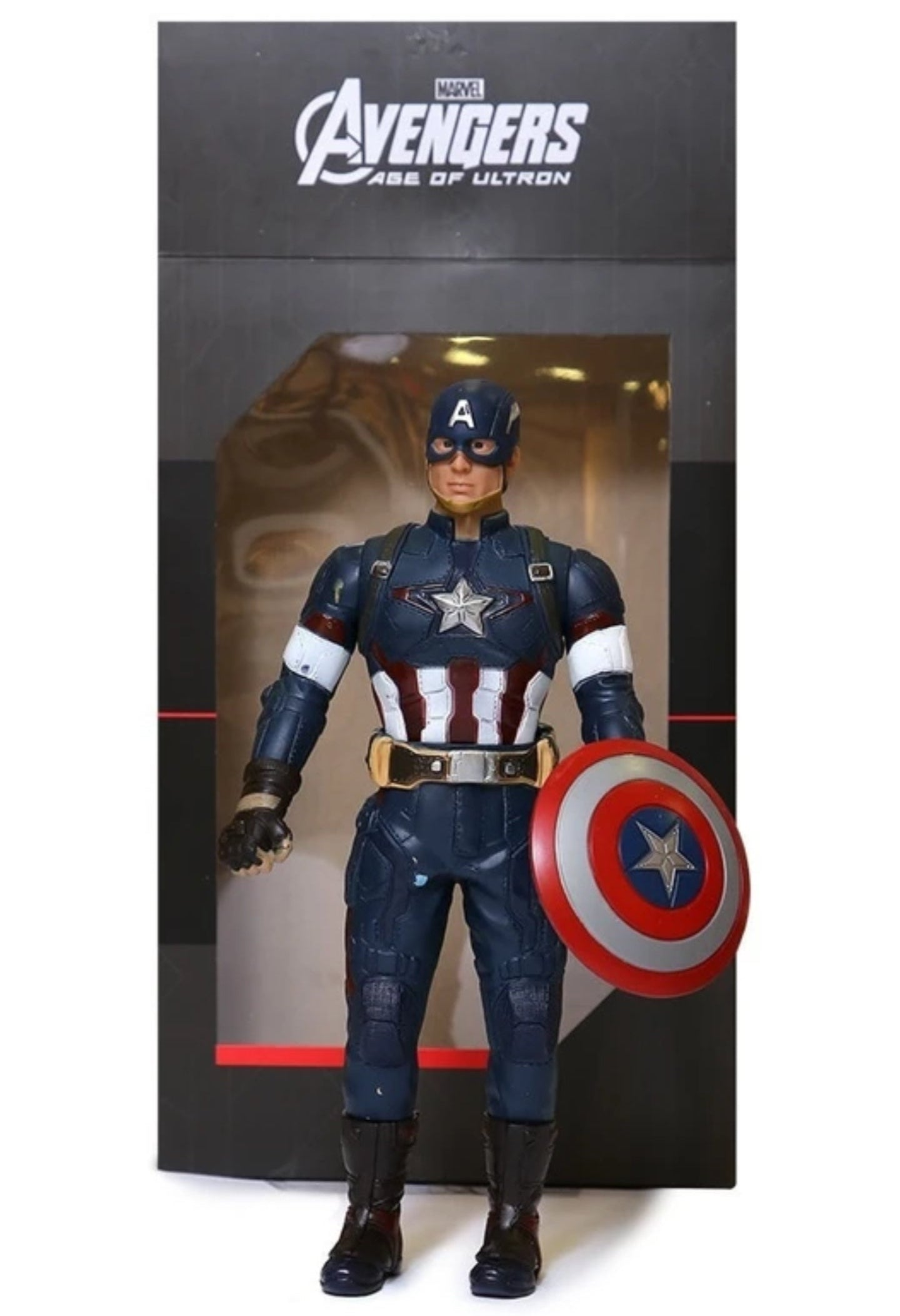 Captain America Toys Superhero Marvel Avengers Action Figure Toys (Blue)