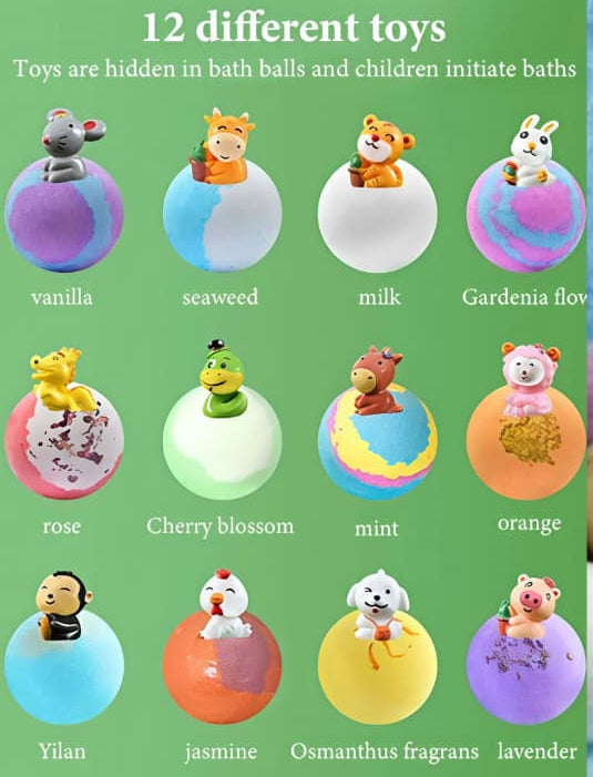 Surprise Toy Bath Bomb – Fragrant & Fun Bath Fizz for Kids