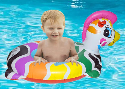 SWIMMING RING WITH SEAT.[Unicorn]