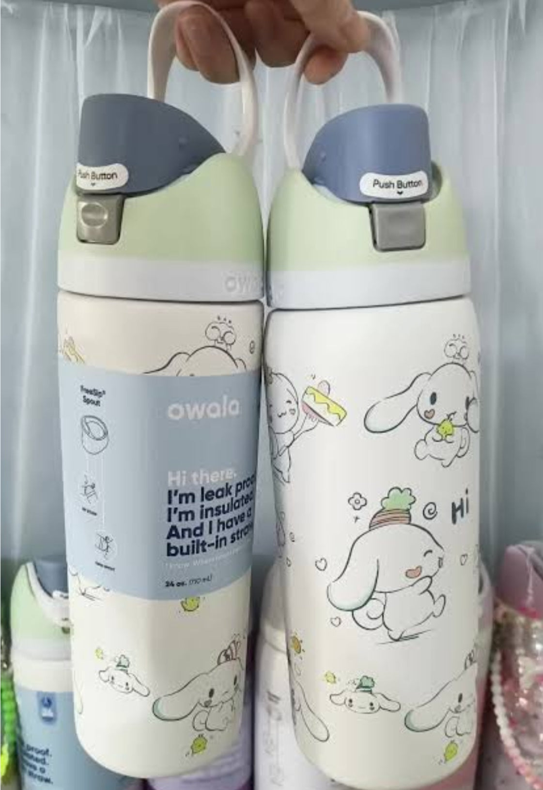Owala Freesip X Cinnamoroll Limited Edition Bottle. [ 945ml/ 710ml]