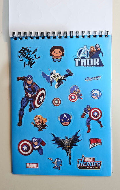 Marvel Comics Super Heroes | Sticker Book | 180+ Stickers