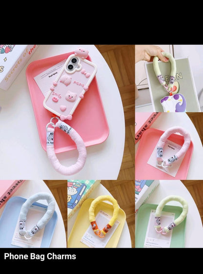 Fluffy Plush Wrist Strap | Cute Plush Hand Strap
