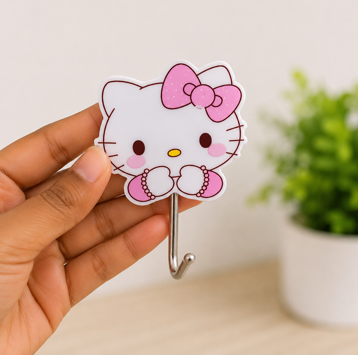 Cute Cartoon Wall Hook – Decorative Character Wall Hanger