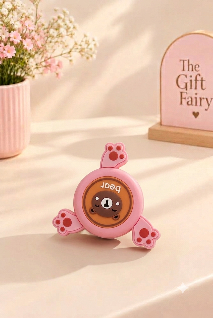 Cartoon LED Spinning Slap Band – Mosquito Repellent Wristband for Kids