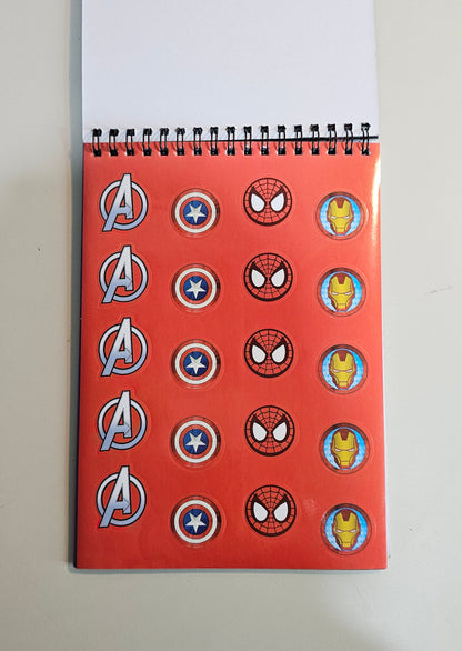 Marvel Comics Super Heroes | Sticker Book | 180+ Stickers