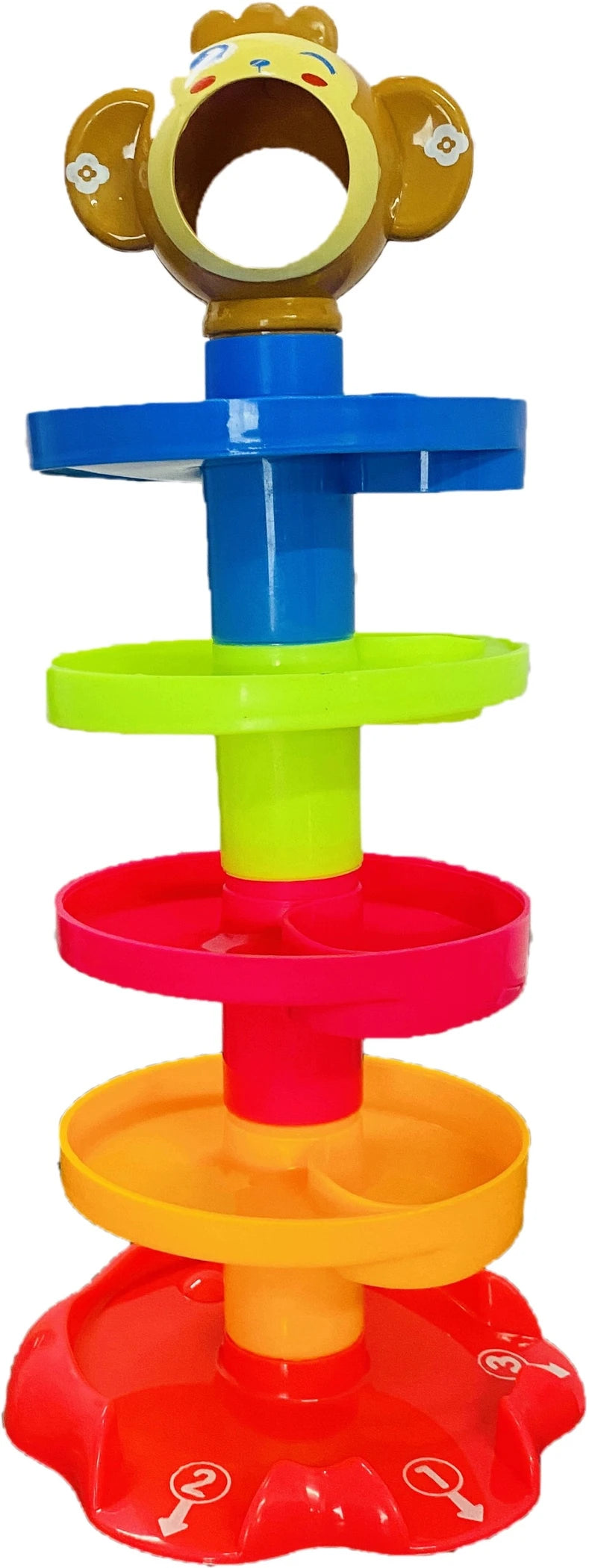Roll Ball Tower Toy – Rolling Ball Stacking Game (18+ Months)